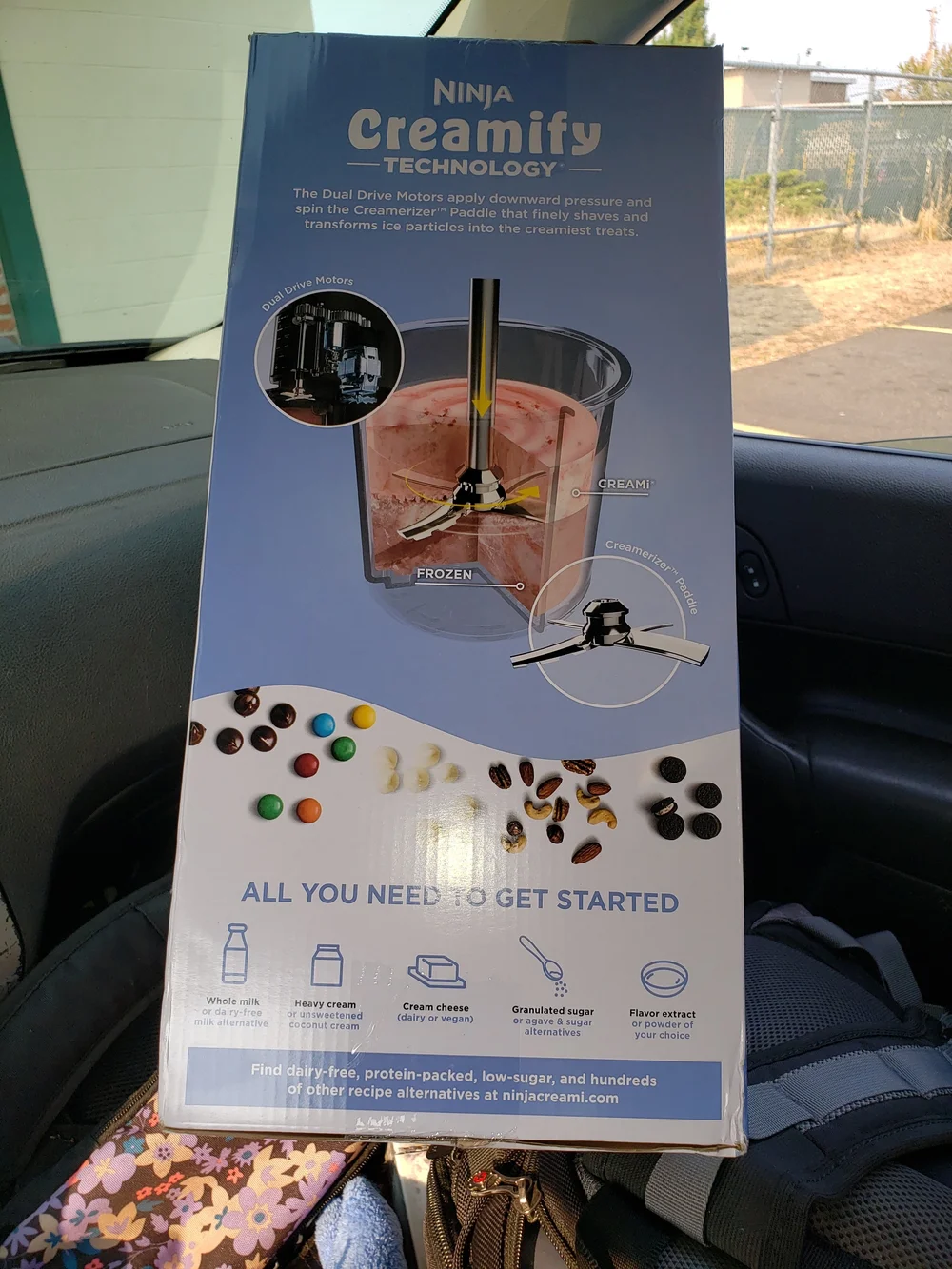 NWT Ninja CREAMi 7-in-1 Ice Cream & Frozen Treat Maker NC301 NWT